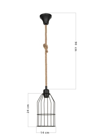 Подвесной светильник Toplight Alfreda TL1601H-01BK