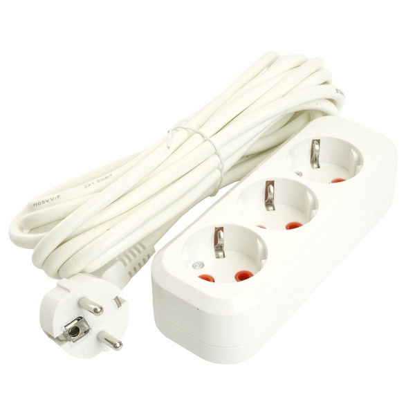 Удлинитель Stekker Home 3гн 7м с/з HM06-31-07 49350