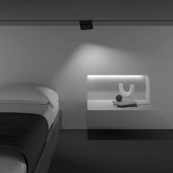 Трековый светодиодный светильник Maytoni Technical Points Rot TR077-2-10W3K-B Трековый светодиодный светильник Maytoni Technical Points Rot TR077-2-10W3K-B