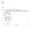 Профиль Arlight STEP-2000 ANOD 014548