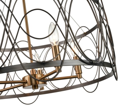 Подвесная люстра Vele Luce Stradivario VL4104P05 Подвесная люстра Vele Luce Stradivario VL4104P05