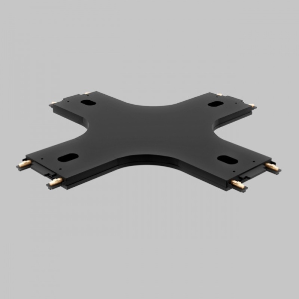 Соединитель X-образный для магнитного шинопровода IMEX UT25 IL.0007.3004 BK