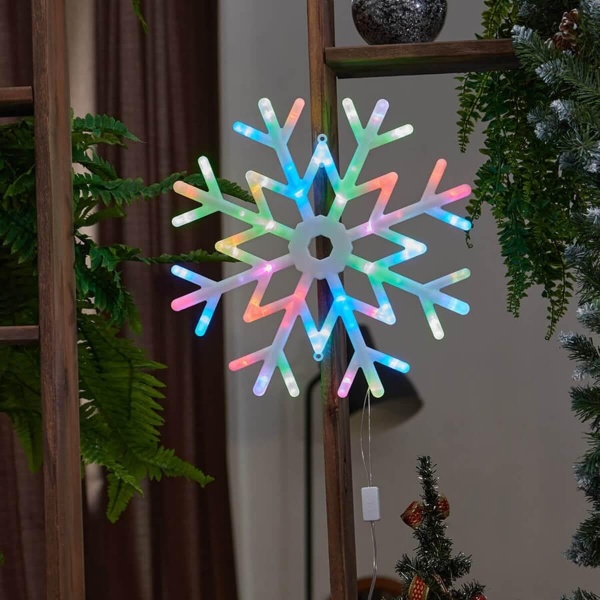 Подвесной светодиодный светильник «Снежинка» Uniel ULD-H4040-048/DTA RGB IP20 Snowflake UL-00007250 Подвесной светодиодный светильник «Снежинка» Uniel ULD-H4040-048/DTA RGB IP20 Snowflake UL-00007250