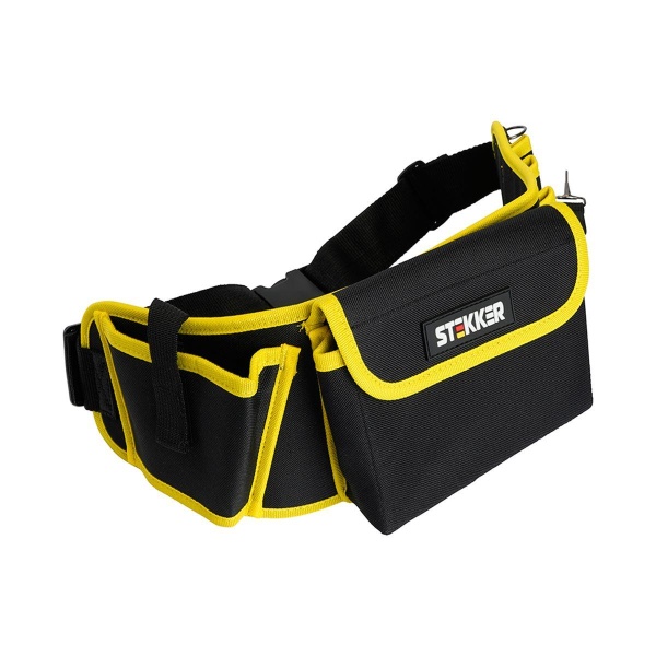 Сумка поясная для инструментов 5 карманов BGS-02 50282