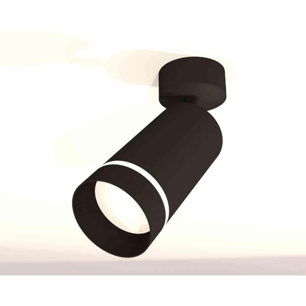 Комплект накладного светильника Ambrella light Techno Spot XM6323014 SBK/FR черный песок/белый матовый (A2210, C6323, N6229)