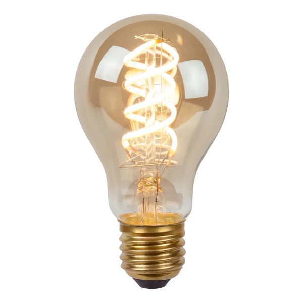 Лампа светодиодная диммируемая Lucide E27 5W 2200K дымчатая 49065/05/65