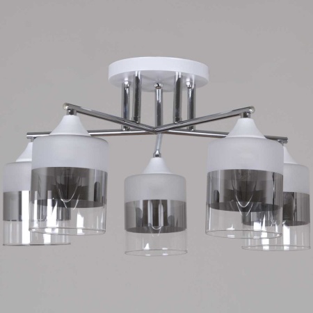 Потолочная люстра Reluce 06916-0.3-05 WH+CR