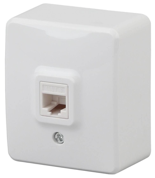 Розетка телефонная RJ11 ЭРА Эксперт 11-3202-01 Б0020727 Розетка телефонная RJ11 ЭРА Эксперт 11-3202-01 Б0020727