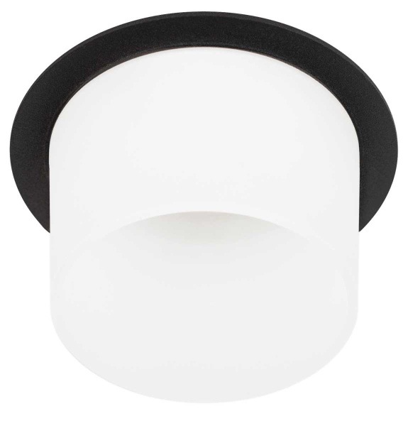 Светильник встраиваемый декоративный ЭРА DK106 BK под лампу MR16 GU5.3 черный Б0058428