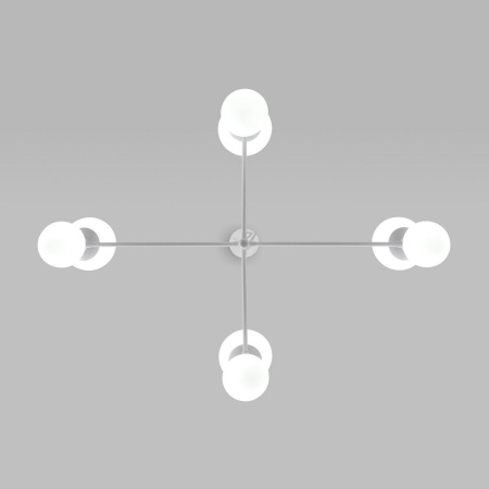 Подвесная люстра Eurosvet Bubble 30182/8 белый
