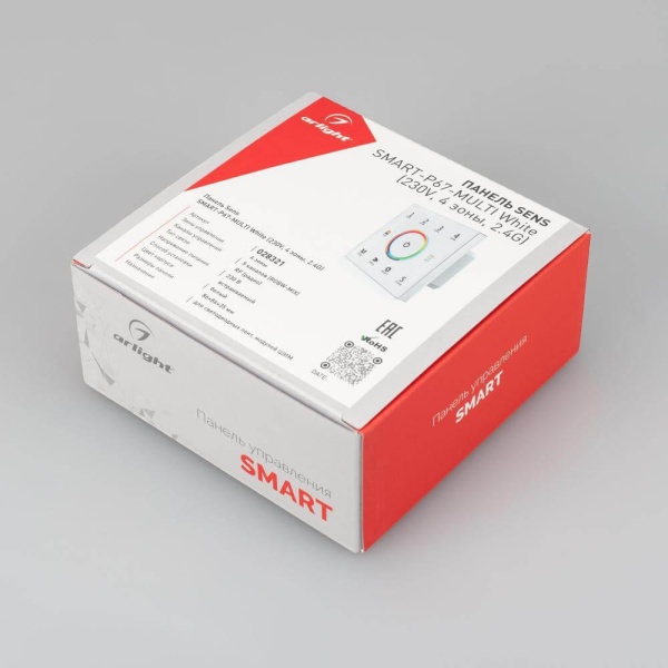 Панель управления Arlight Sens Smart-P67-Multi White 028321 Панель управления Arlight Sens Smart-P67-Multi White 028321