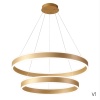Подвесной светодиодный светильник Crystal Lux MUCHOS SP123W LED  GOLD