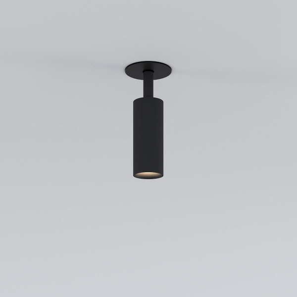 Встраиваемый светодиодный спот Elektrostandard Diffe 25039/Led черный a058218
