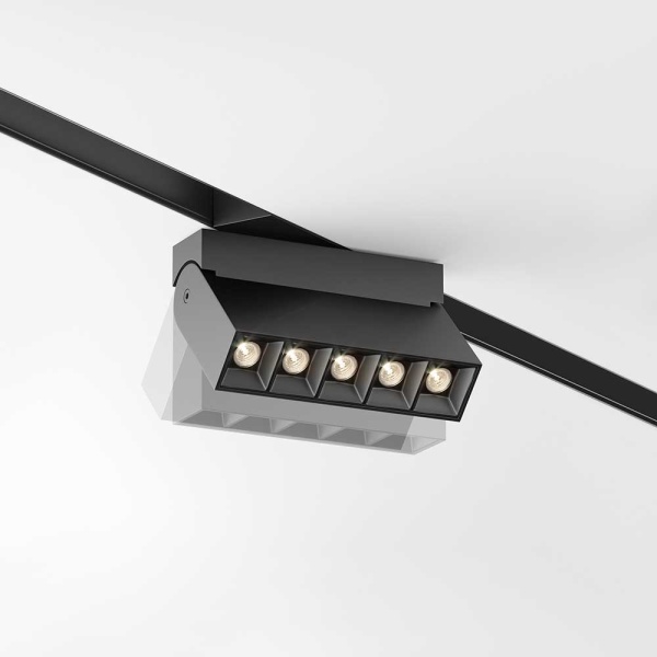 Трековый светодиодный светильник Maytoni Technical Points Rot TR077-2-10W3K-B Трековый светодиодный светильник Maytoni Technical Points Rot TR077-2-10W3K-B