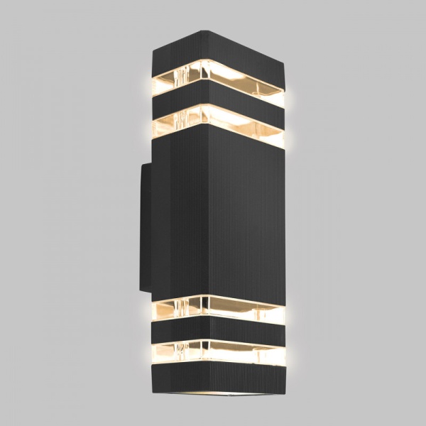 Уличный настенный светильник IMEX IL.0014.0024-2-BK