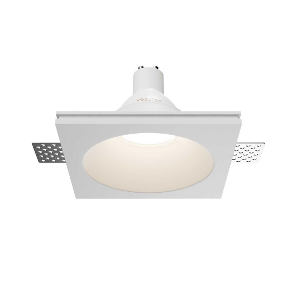 Встраиваемый светильник Maytoni Technical Downlight Gyps Modern DL129-GU10-01-W