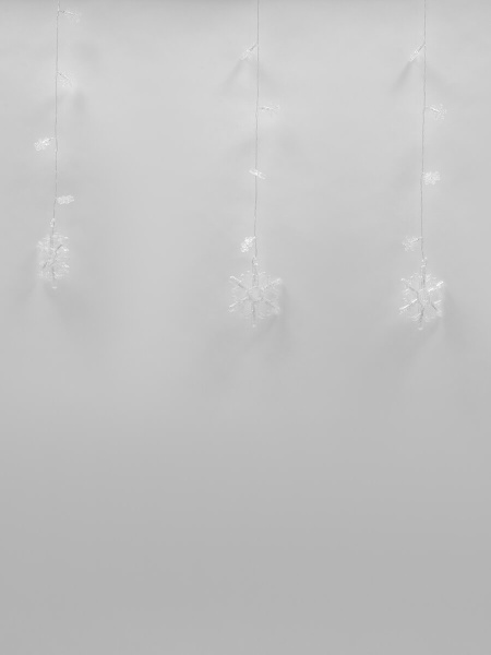 Светодиодная гирлянда Uniel занавес 220V белый ULD-E2706-100/DTA White IP20 SNOWFALL 11129