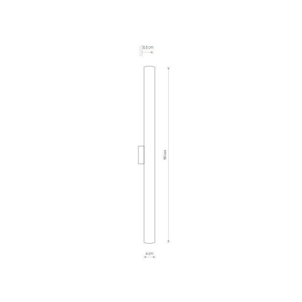 Подсветка для зеркал Nowodvorski Ice Tube Led M 8120 Подсветка для зеркал Nowodvorski Ice Tube Led M 8120