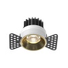 Встраиваемый светодиодный светильник Maytoni Round DL058-7W4K-TRS-BS