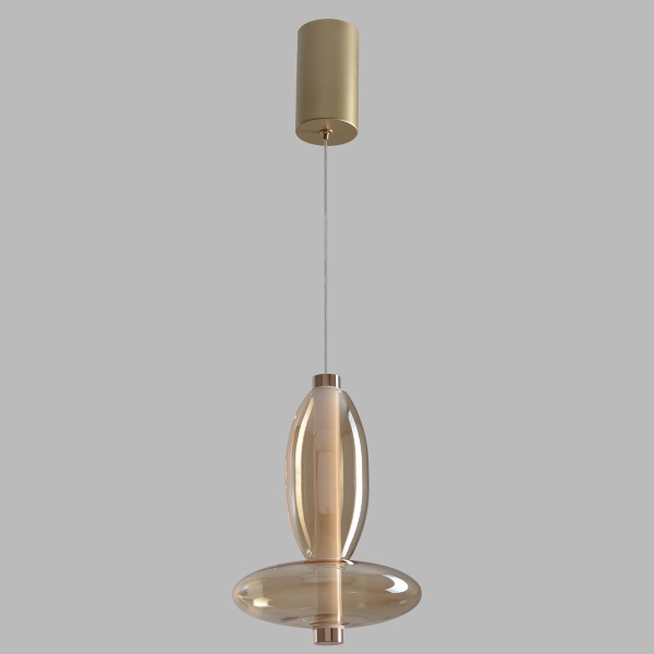 Подвесной светодиодный светильник Crystal Lux Quasar SP10W Led Amber
