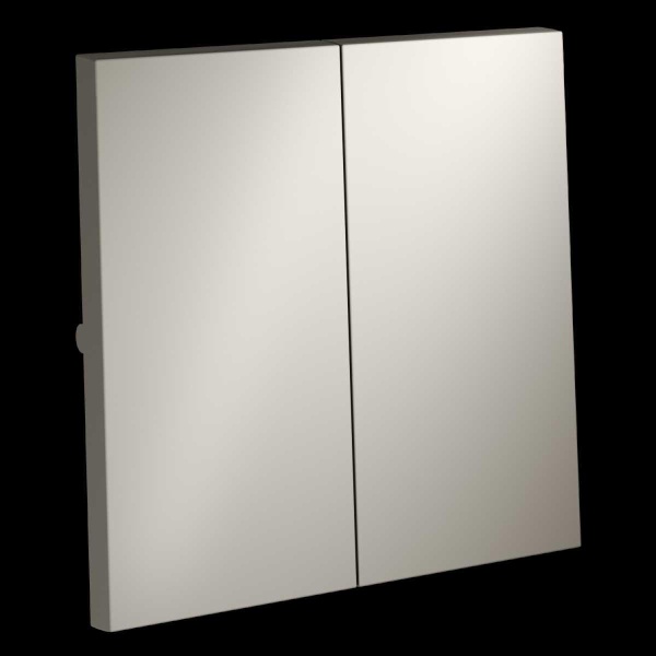 Клавиши для выключателя/переключателя двухклавишного S70 (кашемир) Voltum VLS000303