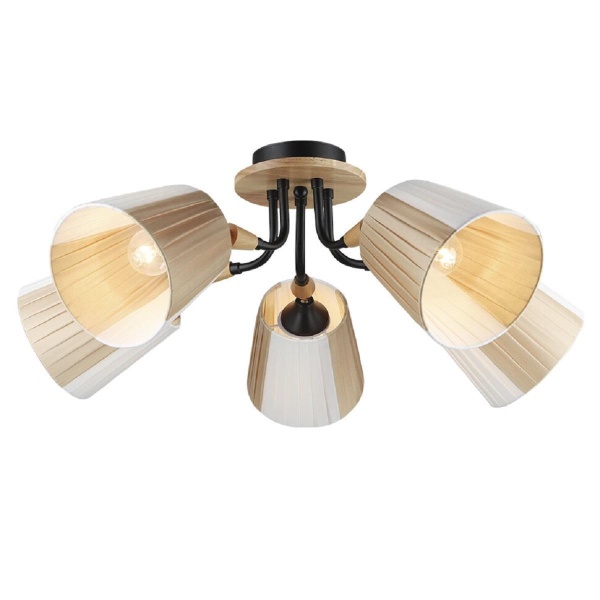 Потолочная люстра Seven Fires Vilmos WD3583/5C-BK-BG