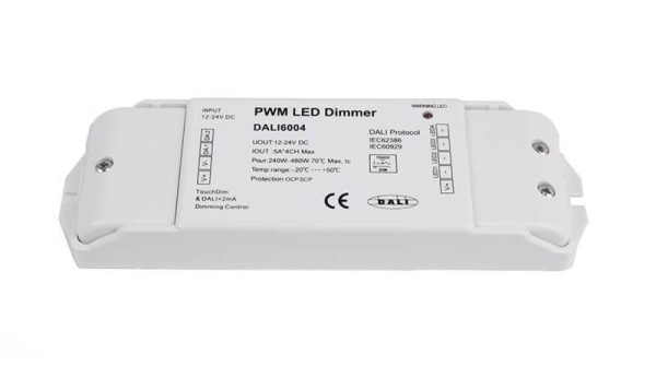 Контроллер Deko-Light DALI PWM Dimmer CV 4CH, 12/24V, 5A/Channel 843010 Контроллер Deko-Light DALI PWM Dimmer CV 4CH, 12/24V, 5A/Channel 843010