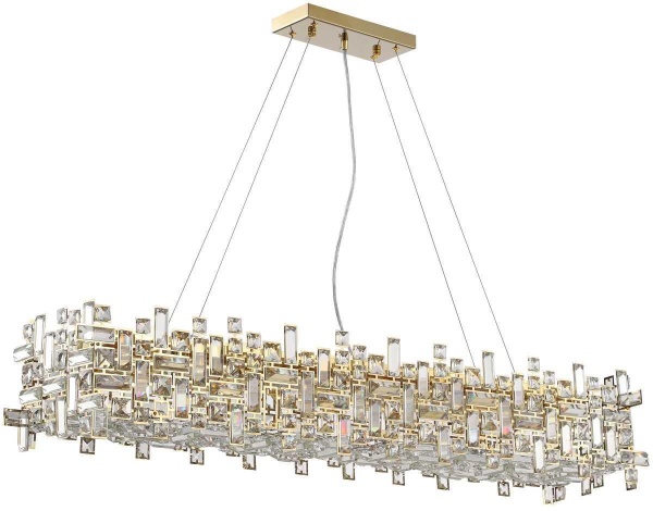 Люстра подвесная хрустальная 2171/03/12PL Stilfort, серия Tetrix
