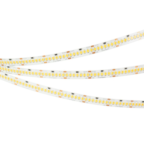 Светодиодная лента Arlight 11W/m 252Led/m 2835SMD теплый белый 5M RT-A252-10mm 24V Warm2400 028620(2)