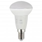 Лампа светодиодная ЭРА E14 6W 2700K матовая ECO LED R50-6W-827-E14