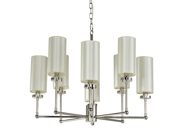 Подвесная люстра Newport 7264+4/C nickel без абажуров М0069112