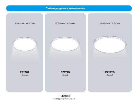 Светильник Ambrella Light ORBITAL FZ1710