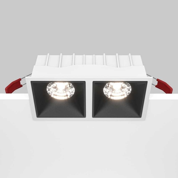 Встраиваемый светильник Maytoni Alfa LED DL043-02-15W4K-SQ-WB