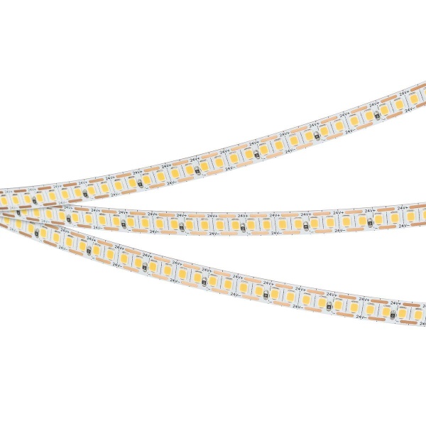 Светодиодная лента Arlight 6W/m 200Led/m 2835SMD теплый белый 5M RT-A200-8mm 24V Warm3500-CX1 046940