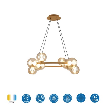 Подвесная люстра Mantra Andromeda 9555