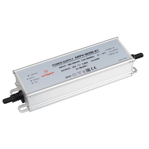 Блок питания Arlight ARPV-36250-A1 36V 250W IP67 6,95A 035967