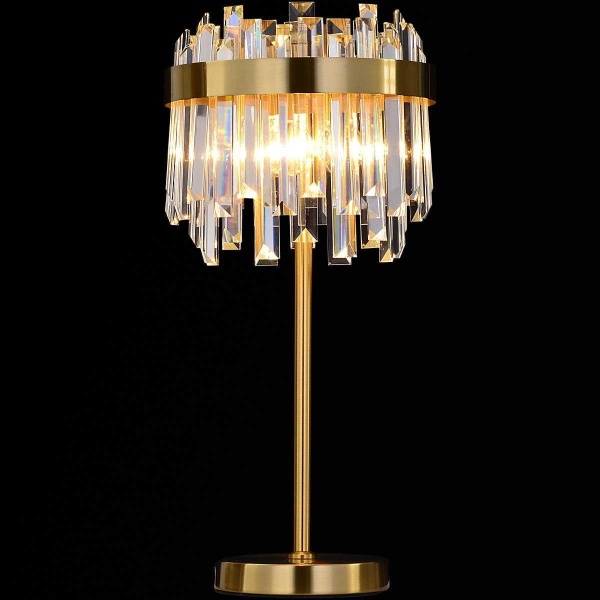 Настольная лампа ILLUMICO IL5189-3TLS-29 BRASS MIRAGE