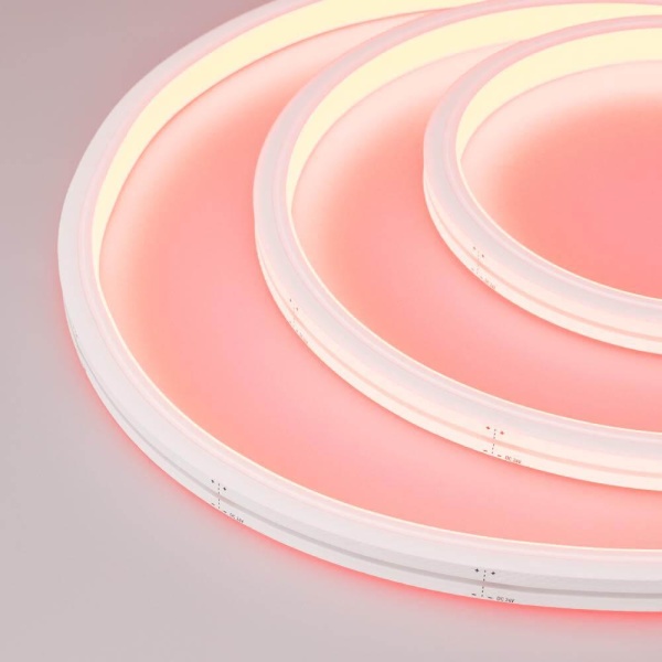 Гибкий неон Arlight 12W/m 84LED/m 5060SMD разноцветный 5M ARL-Moonlight-1213-Top 24V RGB 025551