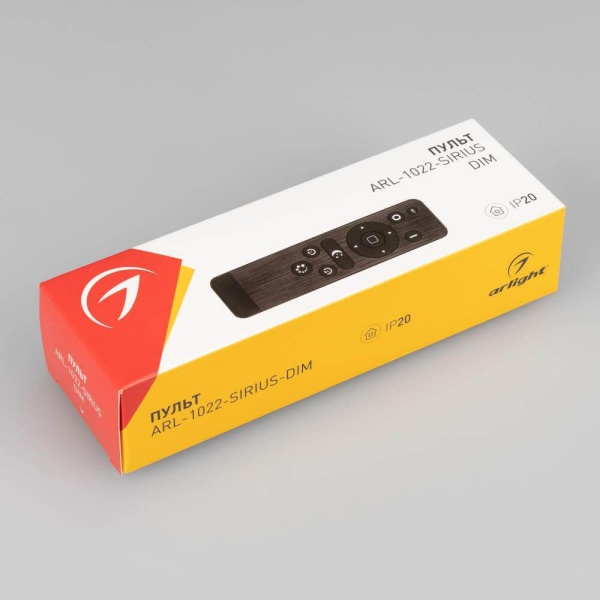 Пульт ДУ Arlight ARL-1022-Sirius-Dim Black 027143 Пульт ДУ Arlight ARL-1022-Sirius-Dim Black 027143