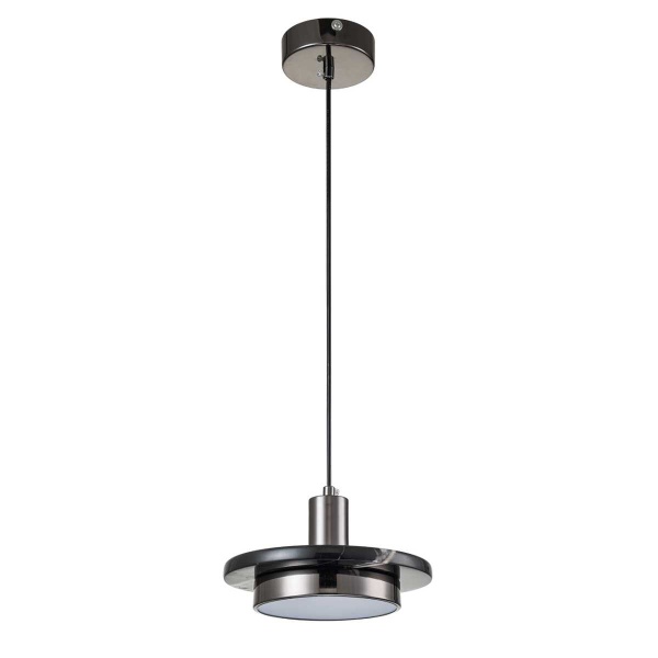 Подвесной светильник Escada 10260/1 LED*12W Black/Black marble