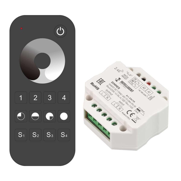 Диммер Arlight Smart-Set-Triac-601-72-Dim-PD-IN Black 036199 Диммер Arlight Smart-Set-Triac-601-72-Dim-PD-IN Black 036199