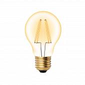 Лампа светодиодная (UL-00002355) E27 6W 2250K прозрачная LED-A60-6W/GOLDEN/E27 GLV21GO