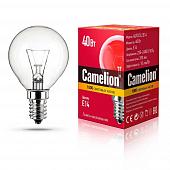 Лампа накаливания Camelion E14 40W 40/D/CL/E14 8969