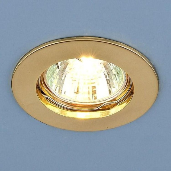 Встраиваемый светильник Elektrostandard 863 MR16 GD золото a030072