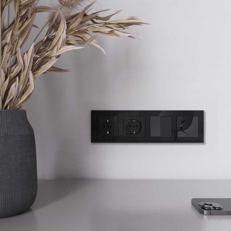 Диммер Werkel черный акрил W1142048 4690389197697