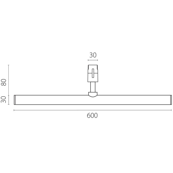 Трековый светильник Lightstar Due Hermes 270547