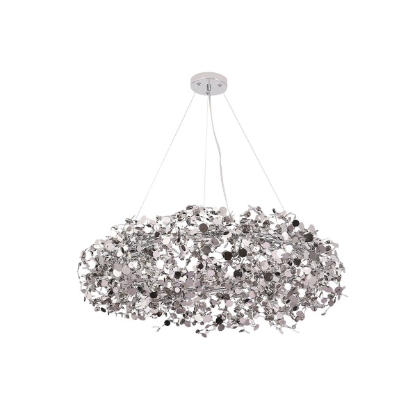 Подвесная люстра Crystal Lux GARDEN SP9 D800 CHROME