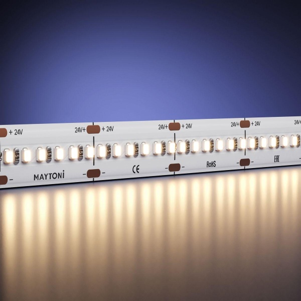 Светодиодная лента Maytoni 21,5W/m 300LED/m 2216SMD теплый белый 5M 201063