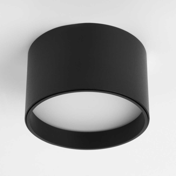 Потолочный светодиодный светильник Elektrostandard Banti 13W 3000K черный 25123/LED a063929