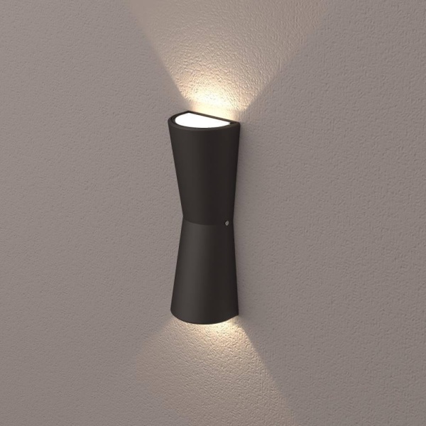 Уличный настенный светодиодный светильник Arlight LGD-Wall-Tub-J2B-12W Warm White 021934